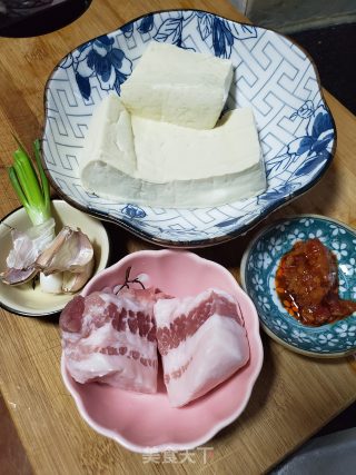 肉末豆腐的做法步骤：1