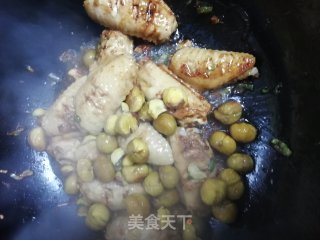 小满日食记之可乐板栗鸡翅的做法步骤：9