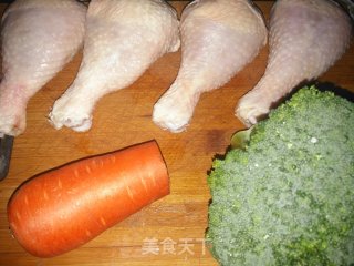 照烧鸡腿饭的做法步骤：1