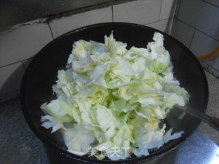 圆白菜炒番茄的做法步骤：6