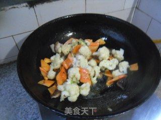 麻香菜花香菇的做法步骤：10