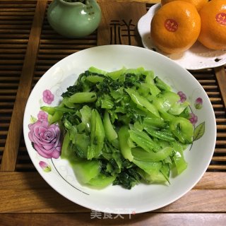 清炒芥菜的做法步骤：5