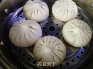 鲜肉蒸包的做法步骤：9
