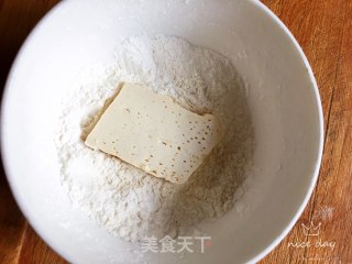 香煎豆腐的做法步骤：6