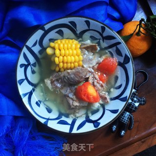 玉米筒骨汤的做法步骤：9
