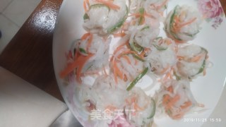 彩色萝卜丸子的做法步骤：3