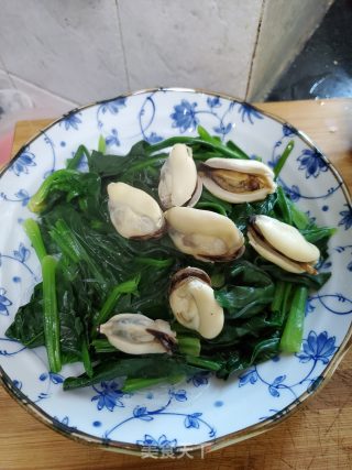 青口菠菜拌粉丝的做法步骤：15