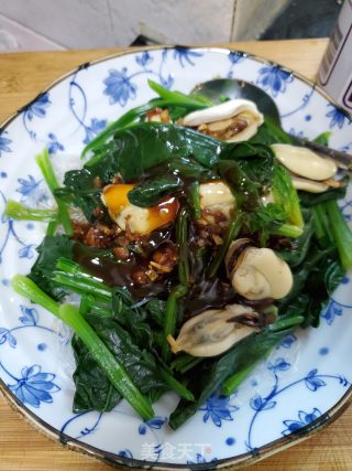 青口菠菜拌粉丝的做法步骤：19
