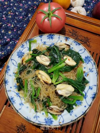 青口菠菜拌粉丝的做法步骤：23