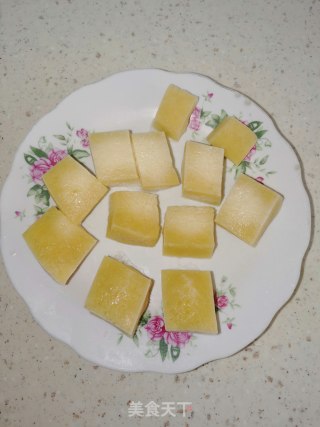 白菜烧冻豆腐的做法步骤：2