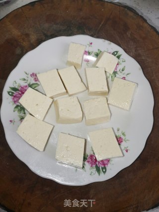 白菜烧冻豆腐的做法步骤：3