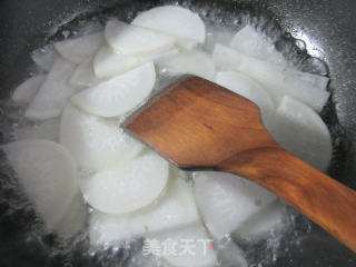 牛肚炒萝卜的做法步骤：5