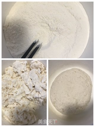 白菜豆腐鸡蛋馅水饺的做法步骤：1