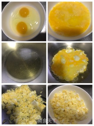白菜豆腐鸡蛋馅水饺的做法步骤：2