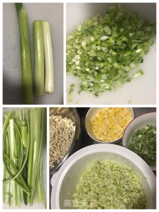 白菜豆腐鸡蛋馅水饺的做法步骤：5
