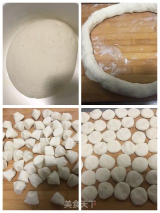 白菜豆腐鸡蛋馅水饺的做法步骤：6