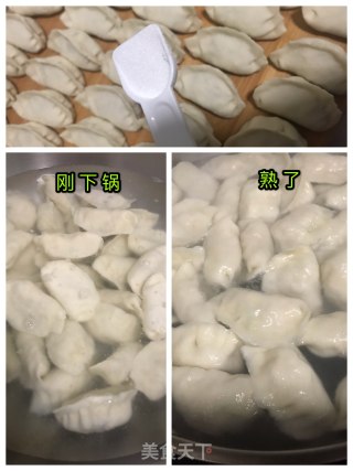 白菜豆腐鸡蛋馅水饺的做法步骤：9