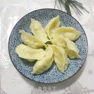 白菜豆腐鸡蛋馅水饺的做法步骤：10