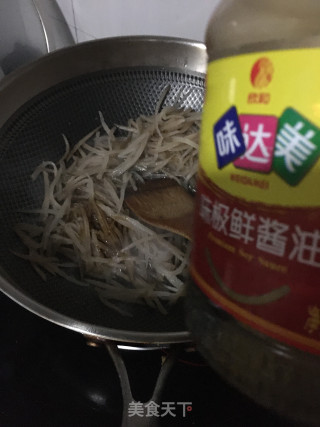 “咸菜”素炒咸菜丝的做法步骤：8