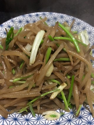 “咸菜”素炒咸菜丝的做法步骤：11