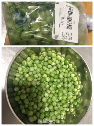 奶香青豆泥的做法步骤：1