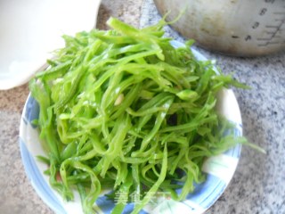 蒜蓉扁豆丝的做法步骤：6