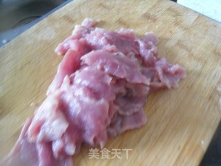 糟熘肉片的做法步骤：2