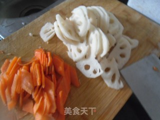 糟熘肉片的做法步骤：3