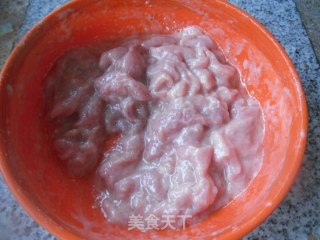 糟熘肉片的做法步骤：4
