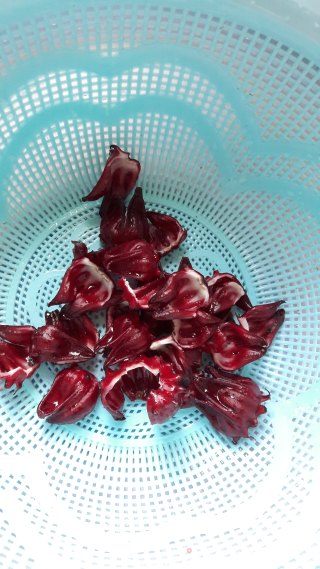 酸酸甜甜玫瑰茄的做法步骤：1