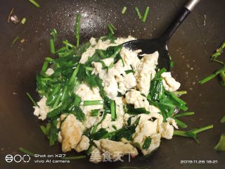 韭菜炒鸡蛋的做法步骤：6