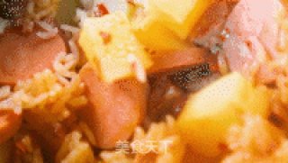 有家鲜厨房：老干妈焖饭的做法步骤：5