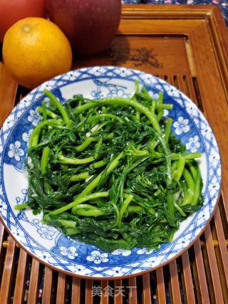 清烫茼蒿的做法步骤：6