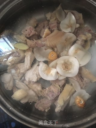 海底椰煲鸡汤的做法步骤：5