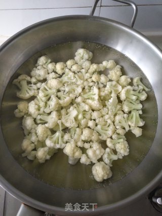 茄汁菜花的做法步骤：3