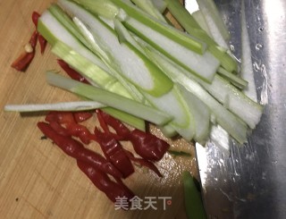 “咸菜”长腿蛸炒咸菜的做法步骤：6