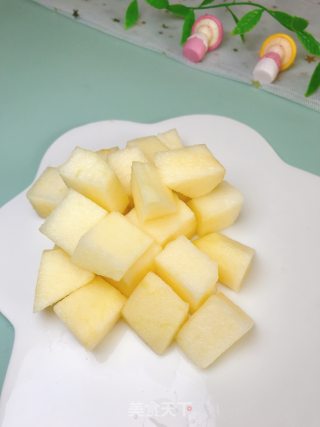 苹果小松饼的做法步骤：2