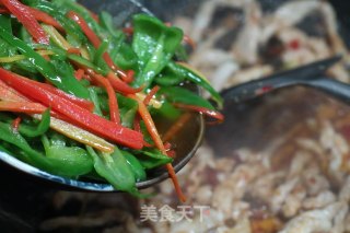 青椒肉丝的做法步骤：9