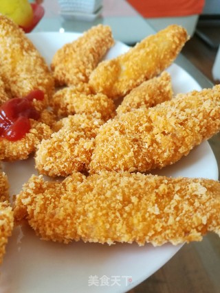 酥脆鸡排的做法步骤：10