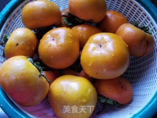 柿子干的做法步骤：1