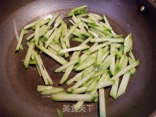 佛手瓜炒河粉的做法步骤：7
