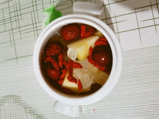 苹果银耳羹的做法步骤：6