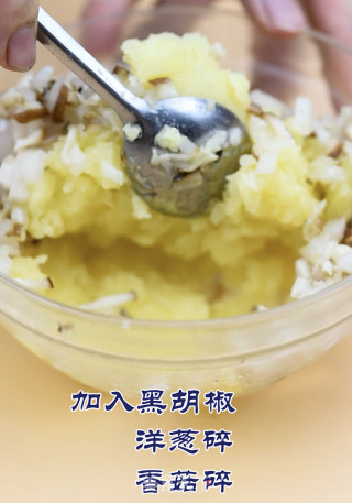 营养餐 | 培根土豆泥的做法步骤：8