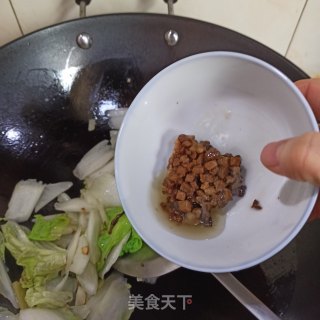 肉末炒白菜的做法步骤：6