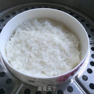 桂花芒果糯米饭的做法步骤：1