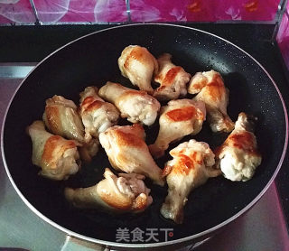 可乐鸡翅根的做法步骤：3