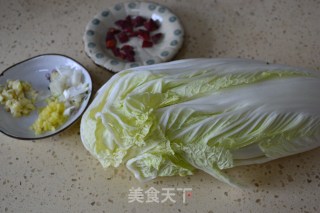 醋熘白菜的做法步骤：1