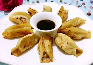 #花样面食#猪肉韭菜锅贴的做法步骤：14