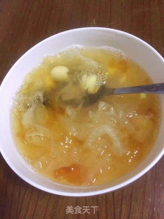 桃胶银耳汤的做法步骤：6