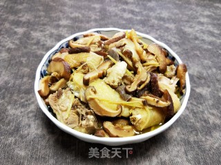 香菇滑鸡的做法步骤：7